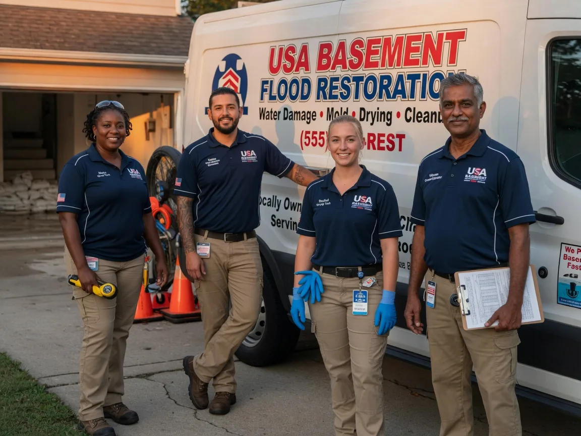 Basement Flood Cleanup company in Drayden, MD
