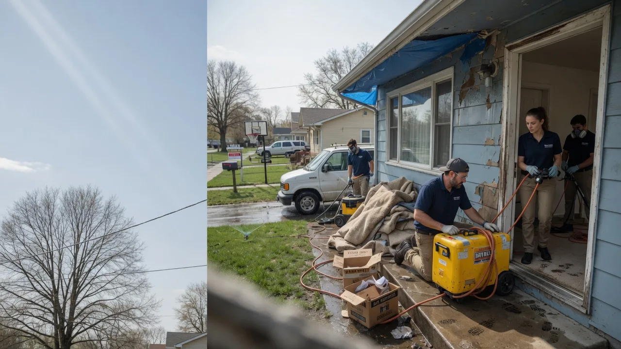 Basement Flood Cleanup in Drayden, MD near me